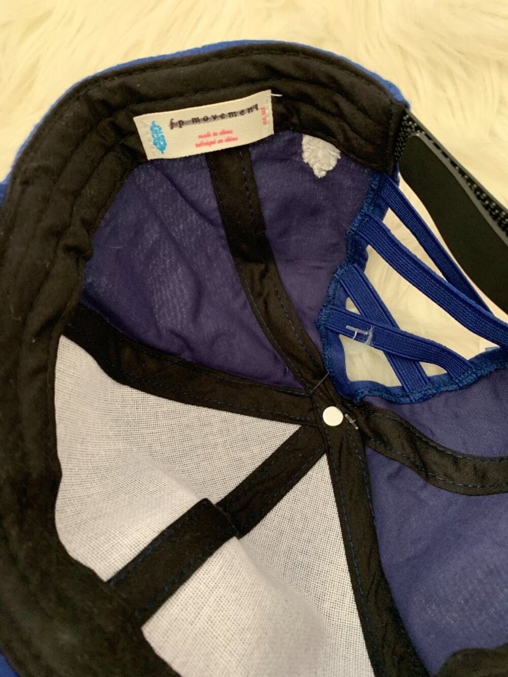 FREE PEOPLE MOVEMENT Warm Up Baseball Cap in Cobalt - Picture 5 of 6